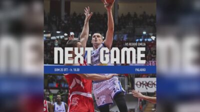 Basket, Cantù in trasferta a Reggio Emilia. Vitucci: “Serve una prova di grande determinazione”