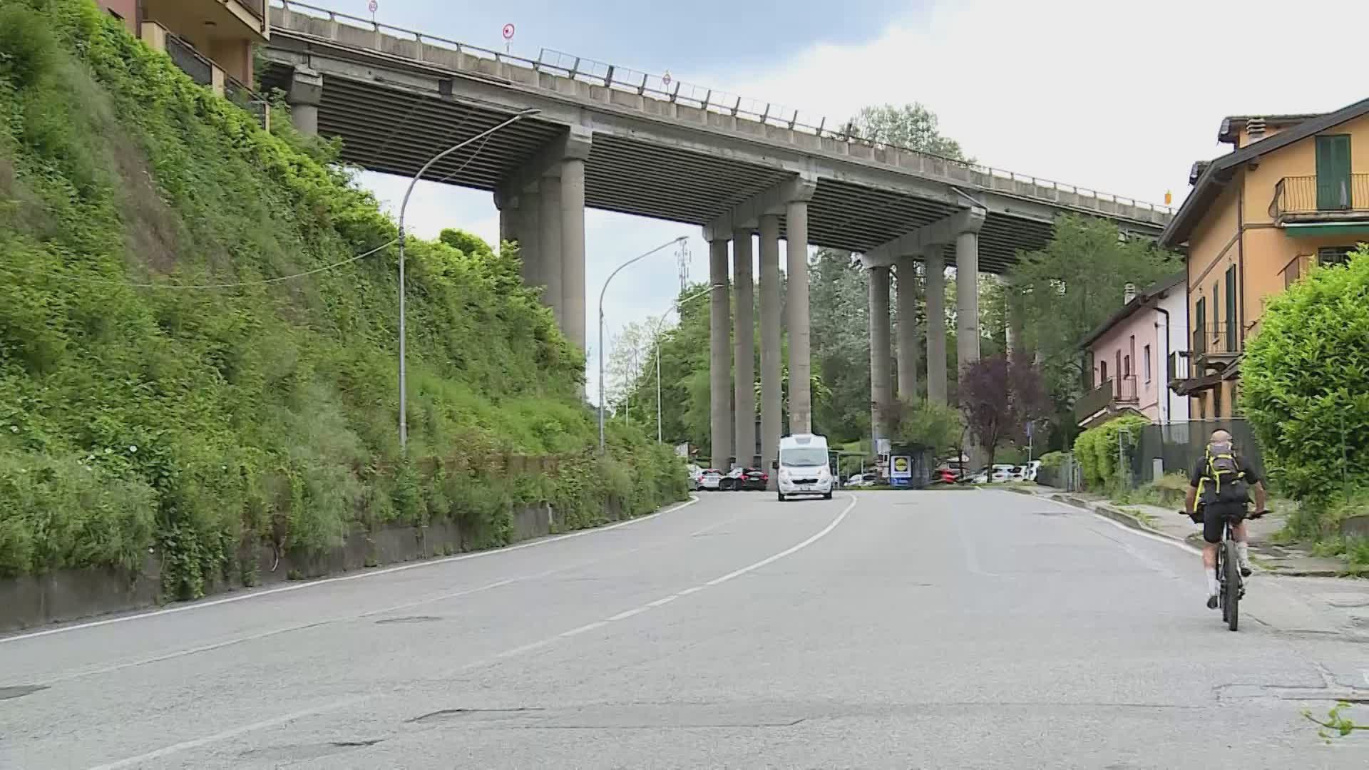 Verifiche sul viadotto dell’autostrada A9. Limitazioni notturne in via Bellinzona dal 2 novembre