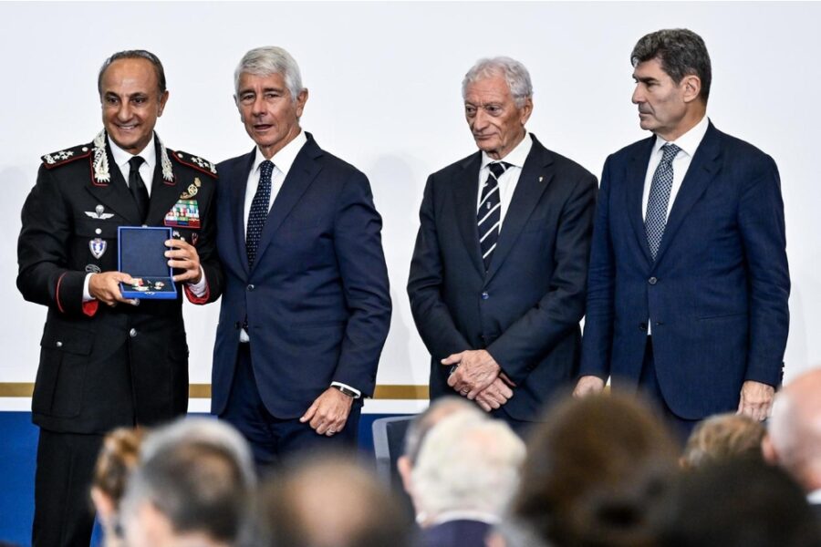 Al comandante dell'Arma il premio del Coni per il 2026