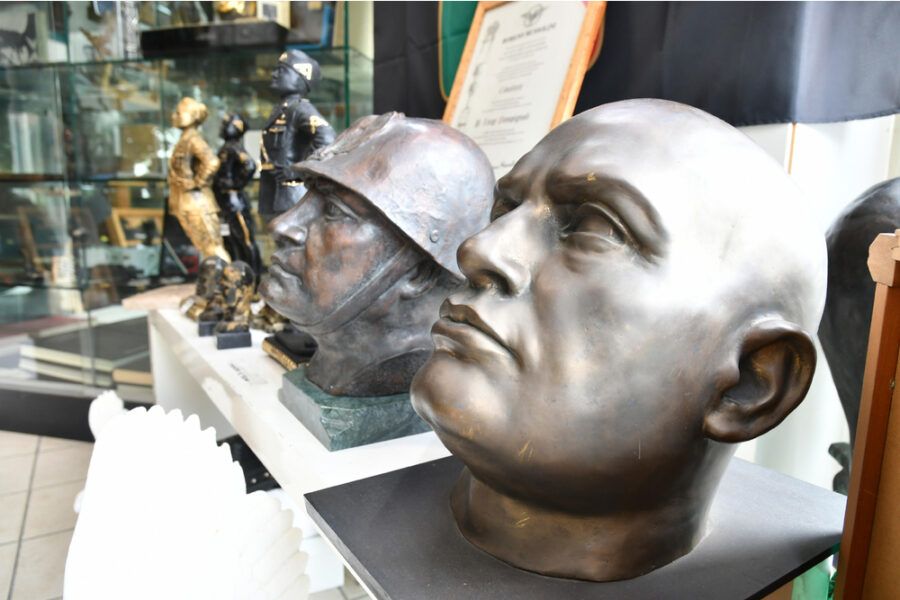 Mussolini come immagine del profilo