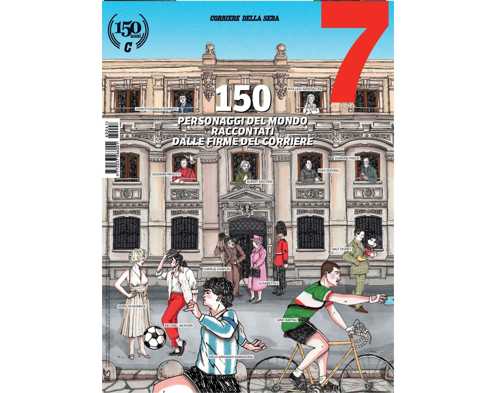 Approda a Roma il tour per i 150 anni di Corriere della Sera