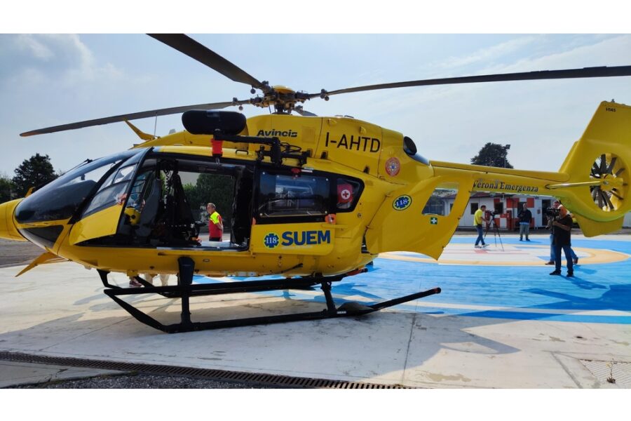 La piccola è stata trasportata in codice rosso al pronto soccorso