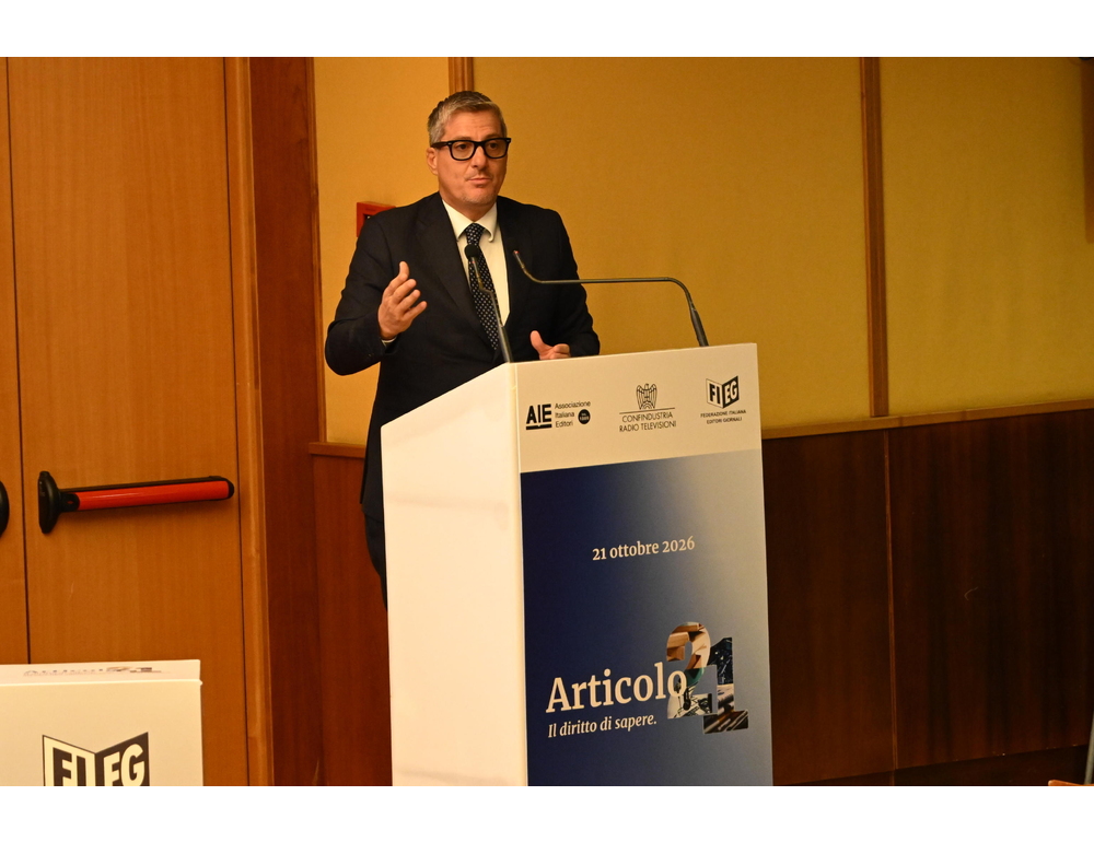 Barachini, "affrontare il tema dei rapporti con le big tech in sede europea"
