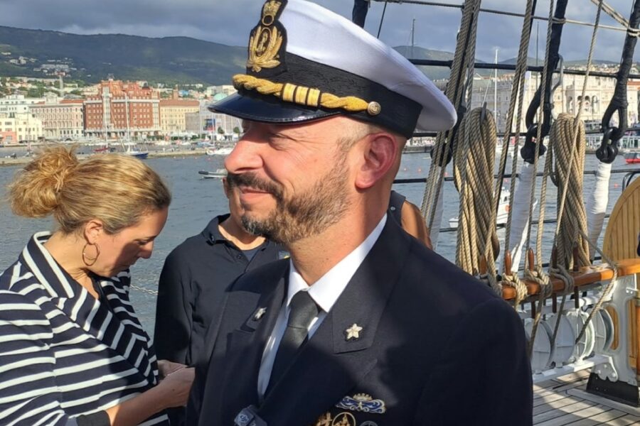 Capitano di vascello Falica. Si conclude alla Barcolana il tour mondiale Nord America