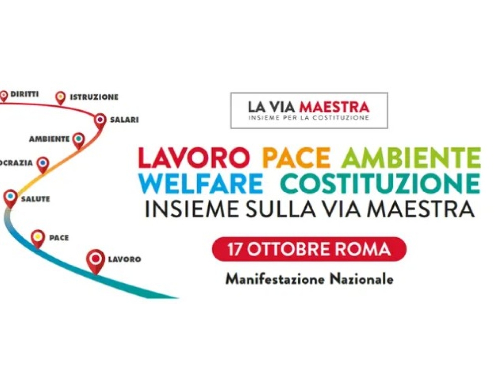 Da tutta Italia a Roma per lavoro e welfare seguendo ‘La Via Maestra’