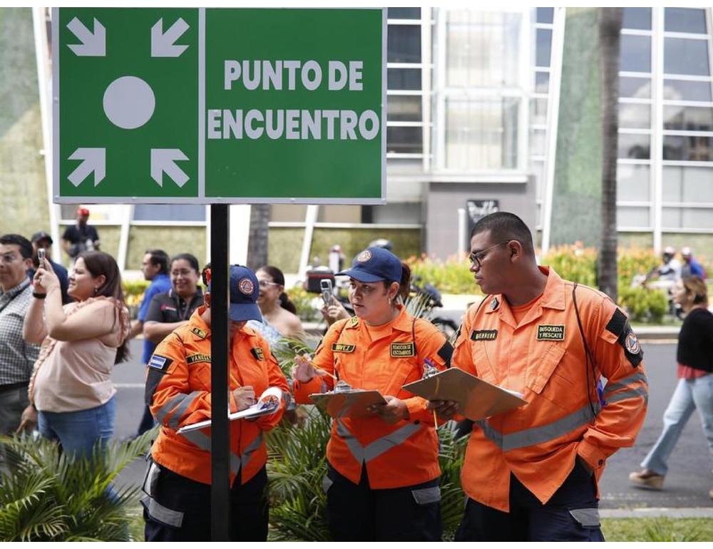 El Salvador, conclusa l’esercitazione nazionale antisismica