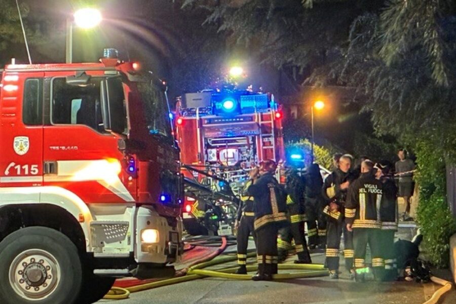 Incidente sul lavoro nella zona di Settecamini