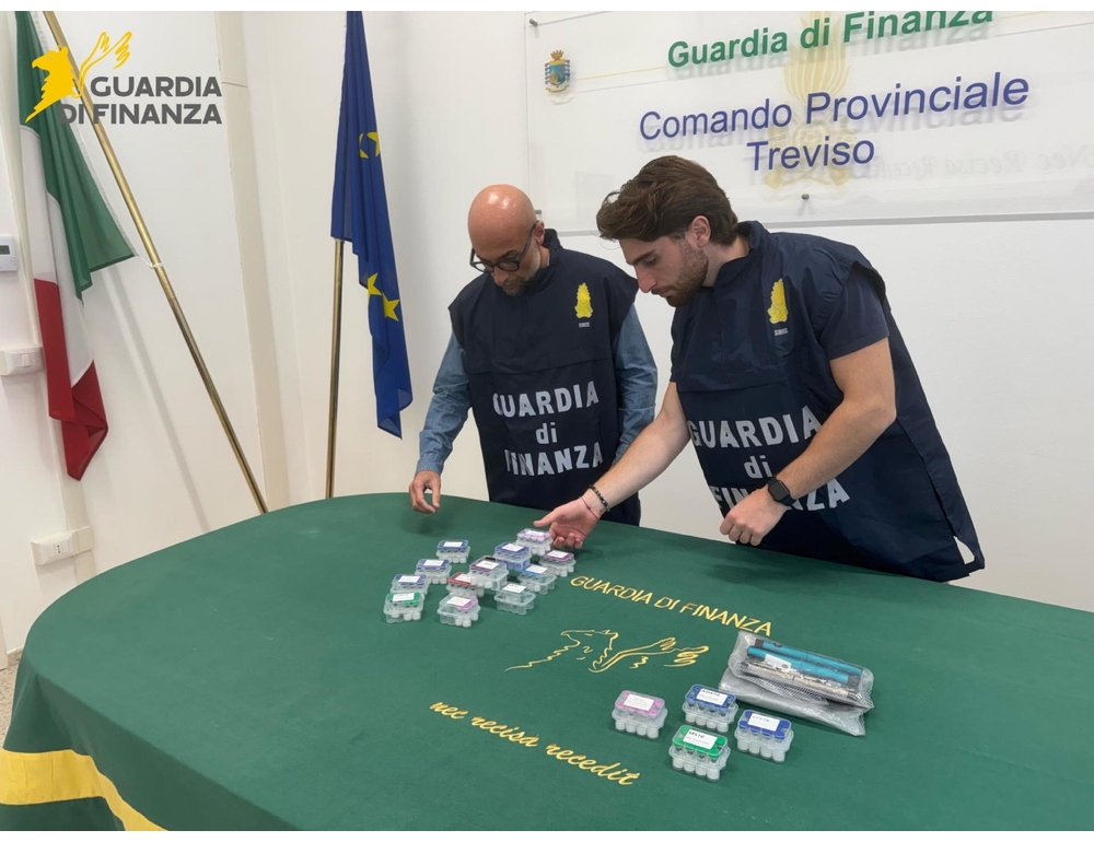 Farmaci illeciti per ridurre l’appetito, Gdf Treviso sequestra 143 fiale