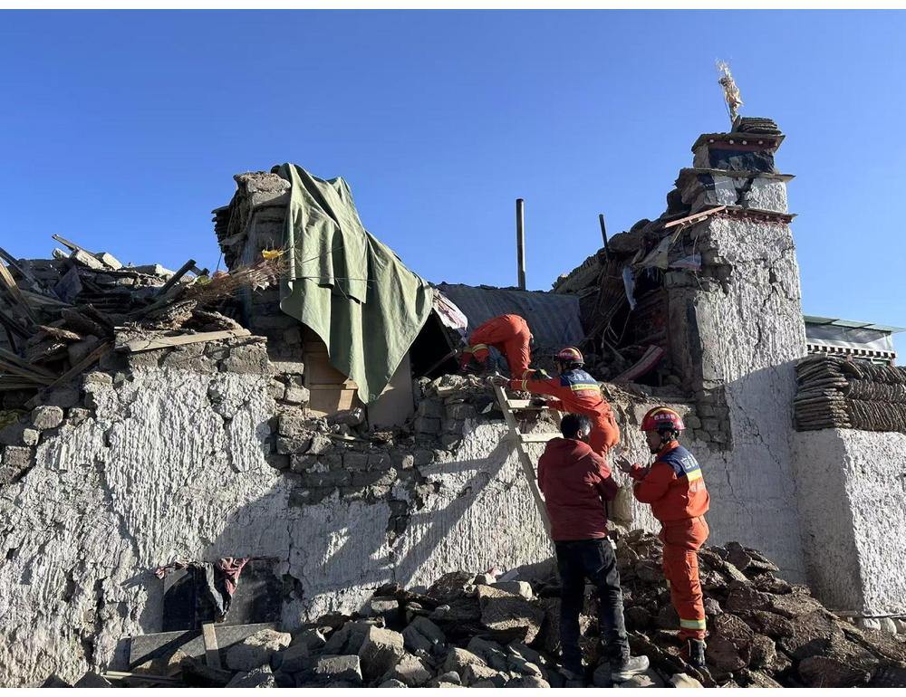 Forte terremoto di magnitudo 7 colpisce il Tibet