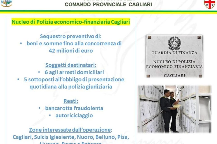 Sei arresti