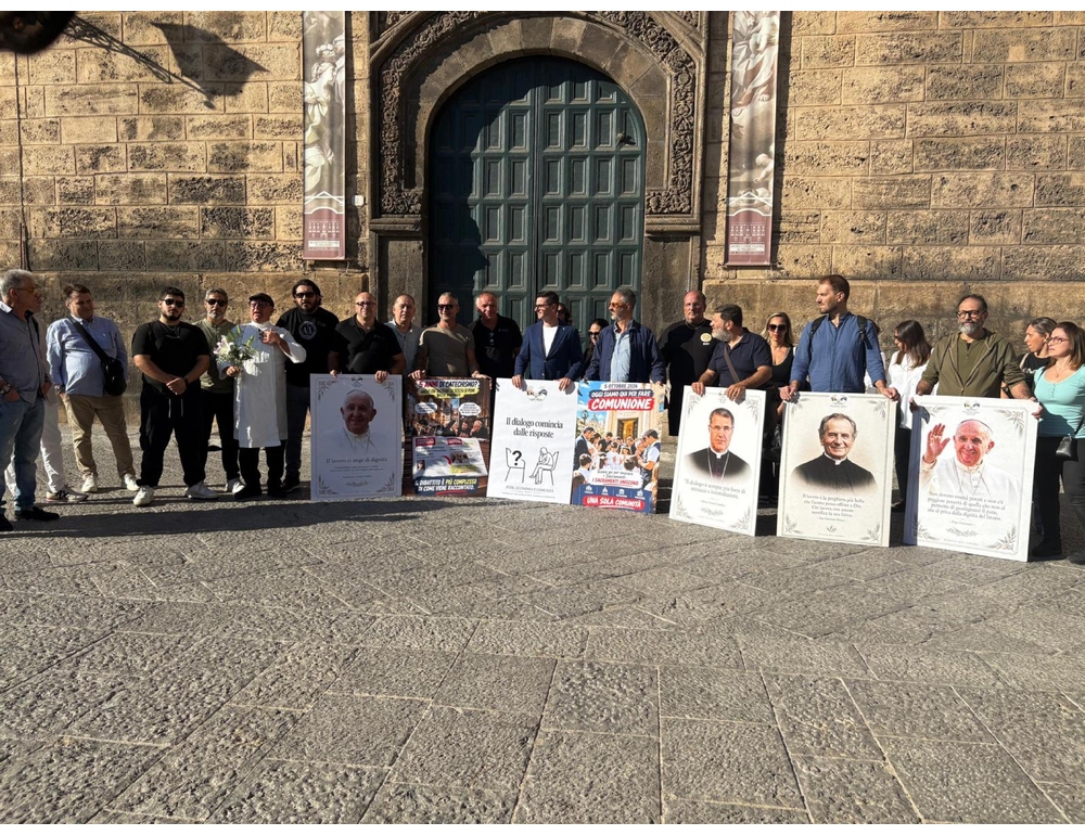 Guerra sulle comunioni a Palermo, sit-in commercianti davanti la Curia
