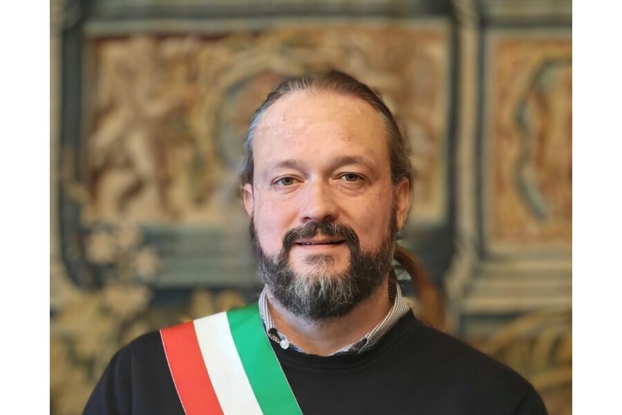 Il sindaco Fabbri (Lega)