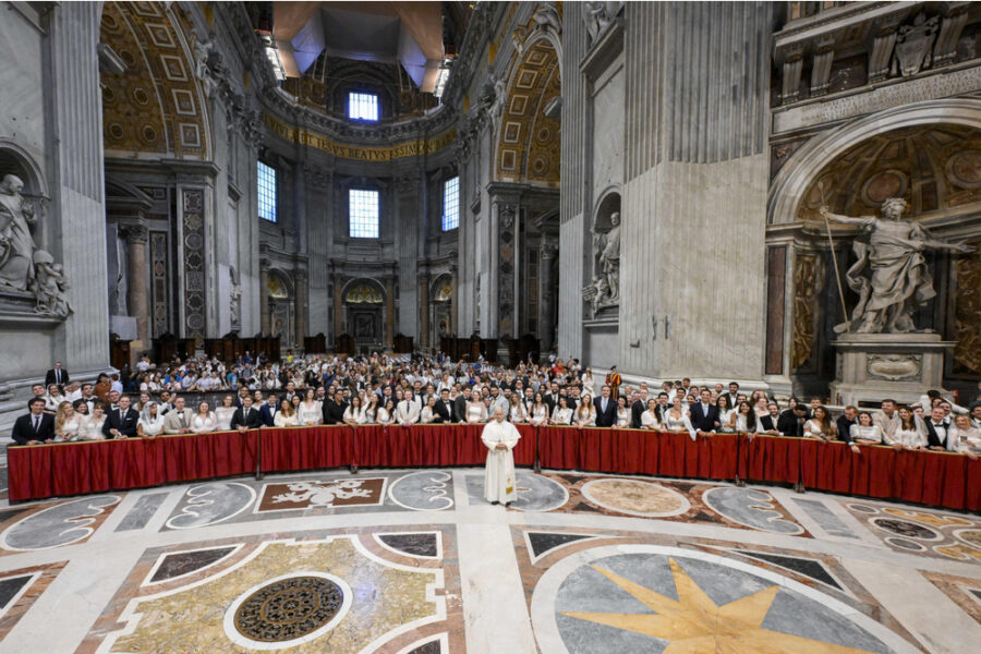 Dopo l'uscita del cardinale Gambetti