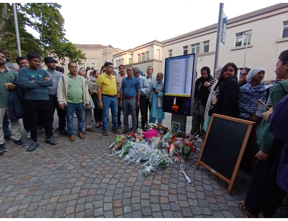 La comunità bengalese ricorda la bimba morta a Bolzano