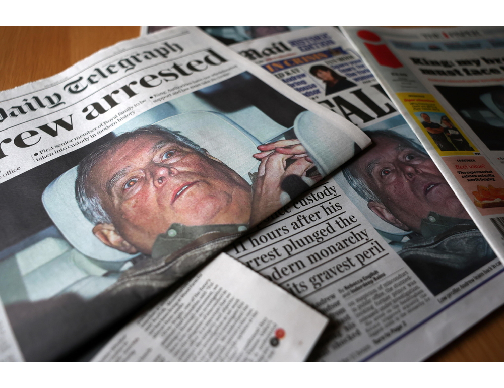 L’ex principe Andrea fa causa alla polizia sull’indagine Epstein