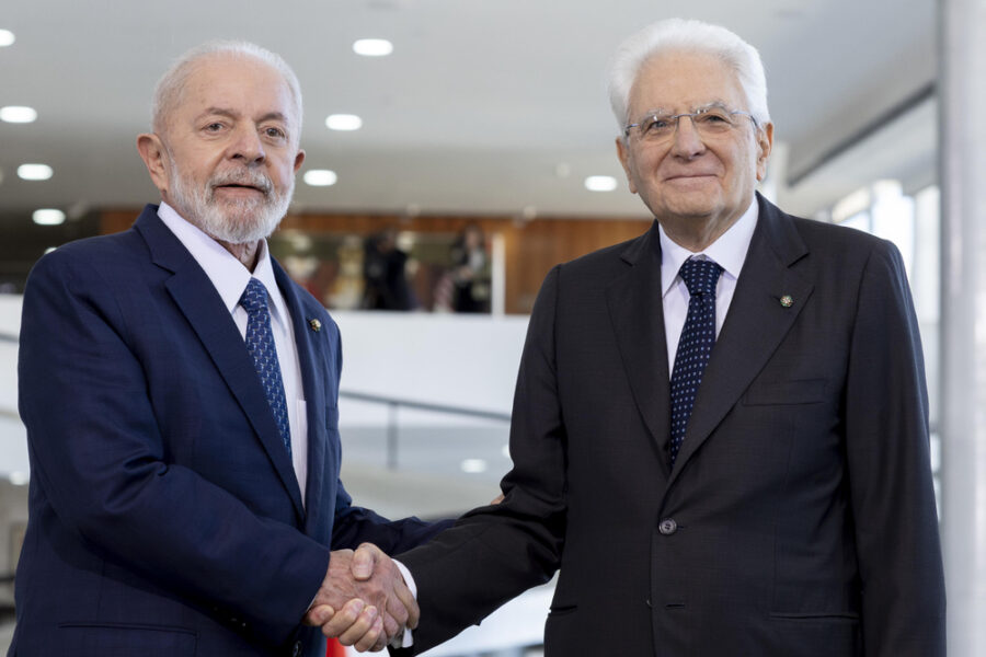 Vive congratulazioni a nome dell'Italia
