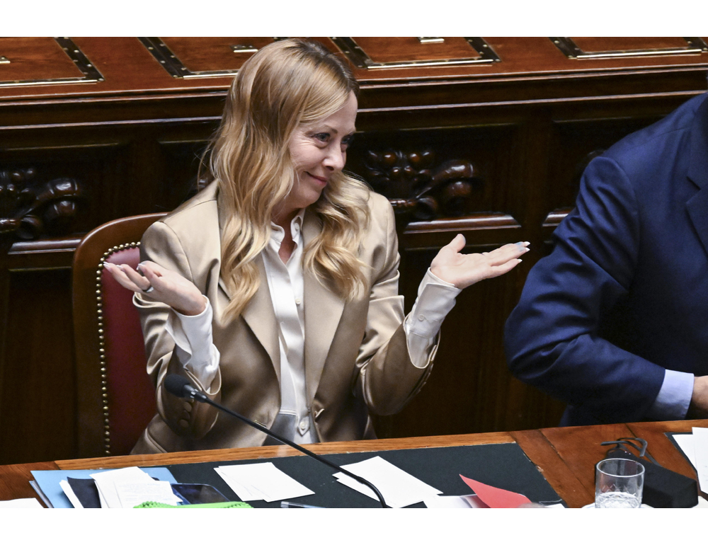 Meloni al Pd,non sono arrivata dove sono con carezze e moine, voi misogini