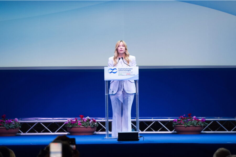 L'annuncio della premier all'assemblea di Confartigianato