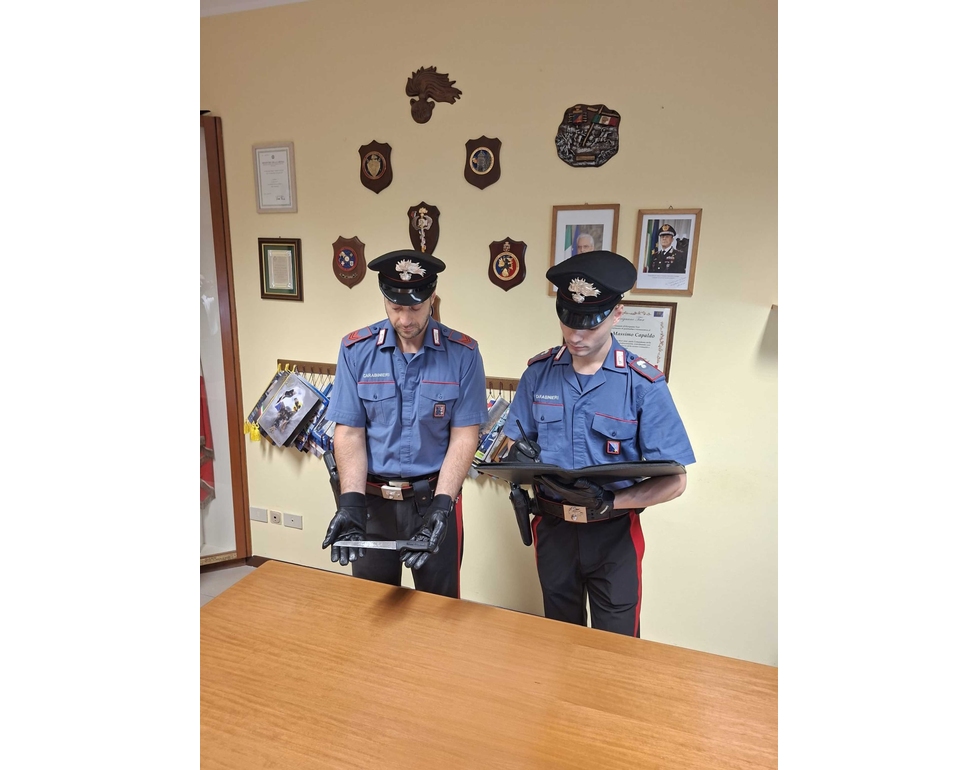 Minaccia con coltello medici e infermieri in ospedale, disarmato dai carabinieri