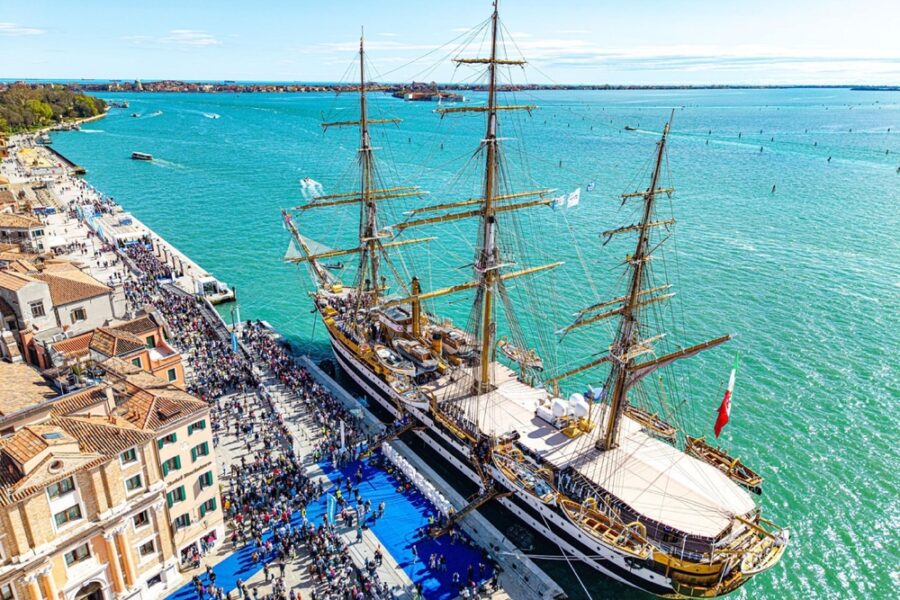 Il veliero a La Goulette per i 70 anni delle relazioni diplomatiche tra i due Paesi
