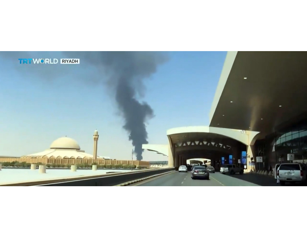 Nuovo attacco colpisce l’aeroporto di Riad, incendio a terminal