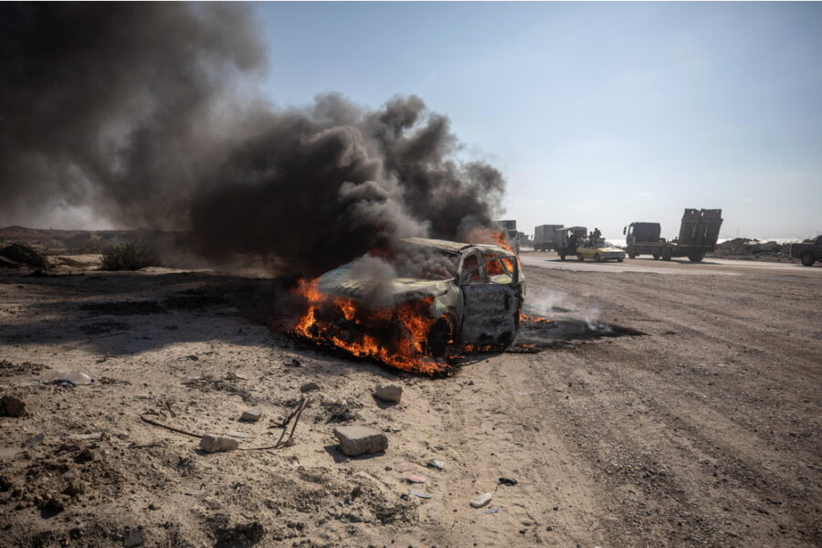 Diverse persone sono rimaste gravemente ferite. Distrutte diverse unità abitative