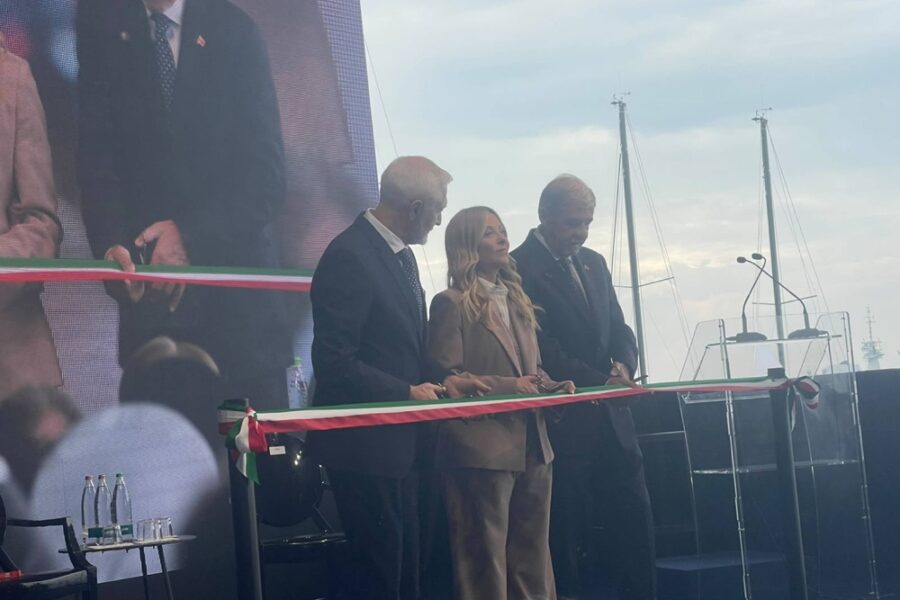 Con Meloni solo il governatore Bucci e il presidente Formenti