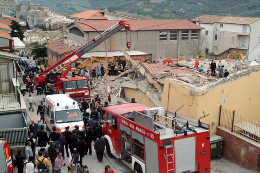 Nel terremoto del 31 ottobre 2002 morirono 27 bambini e la loro maestra