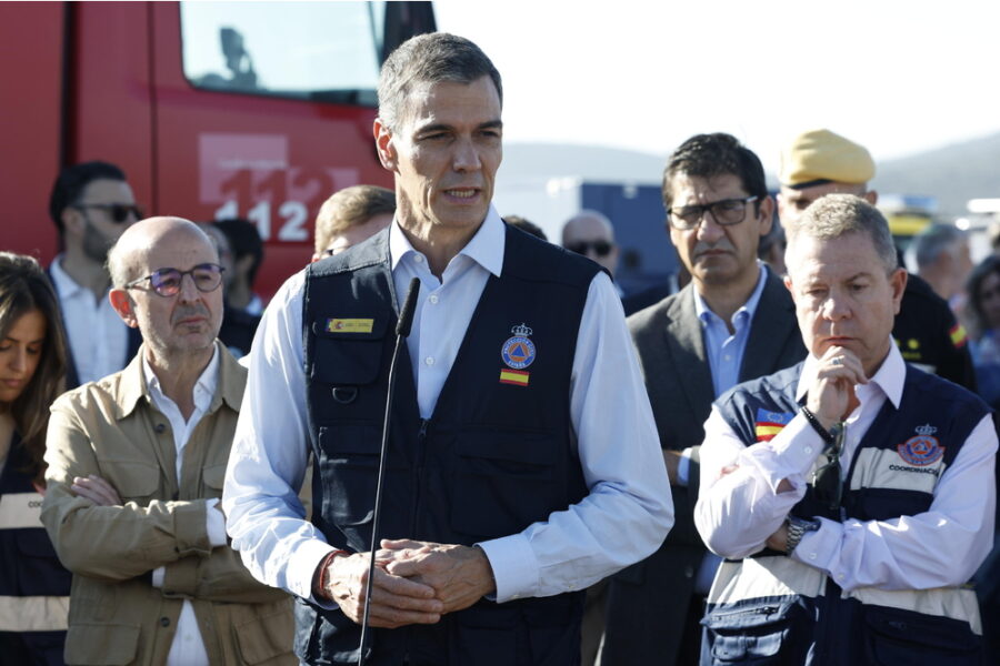 Lo ha detto il premier in dichiarazioni dal Centro di controllo emergenze di Toledo