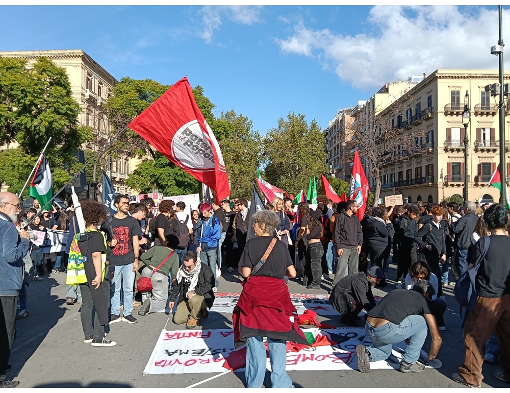 Sciopero a Palermo, 2mila studenti e lavoratori in piazza