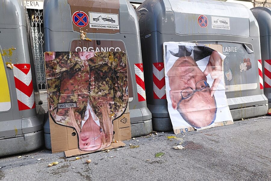 Al grido degli studenti di 'uccidere il fascista non è reato'
