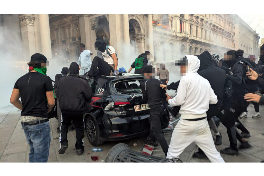 Sono ragazzi arrestati per guerriglia di sabato. 'Resistenza e devastazione e saccheggio'