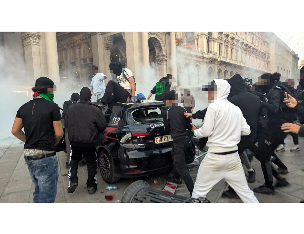 Scontri a Milano, pm chiedono la custodia in carcere per 5 maggiorenni