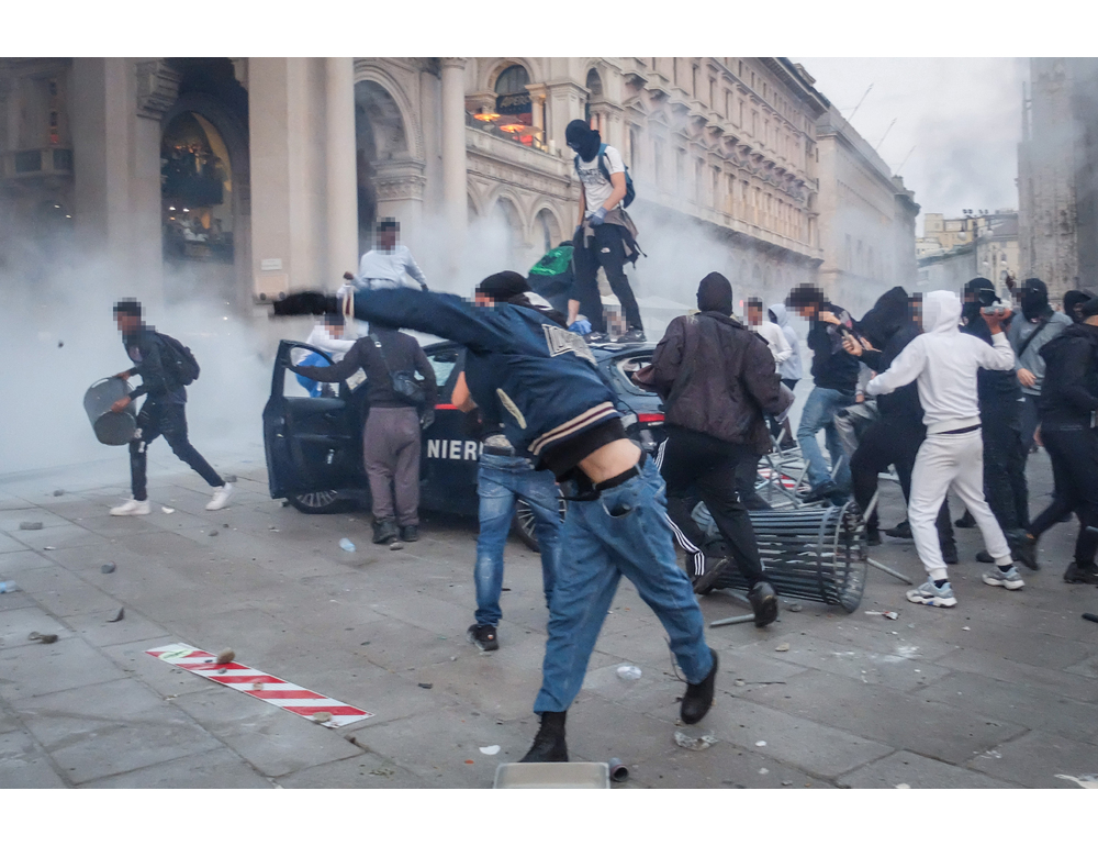 Scontri del 17 e 18 ottobre, perquisizioni della Digos in diverse città