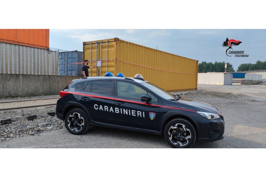 Intervento dei carabinieri
