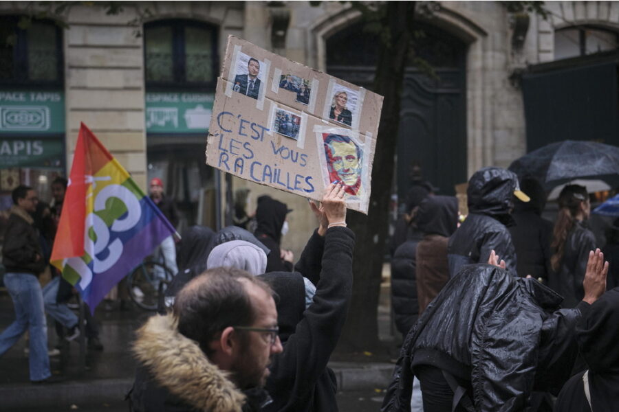 Per il ministero dell'Interno i manifestanti in tutto il Paese sono stati 410mila
