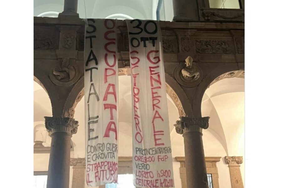 Protesta per posti letti