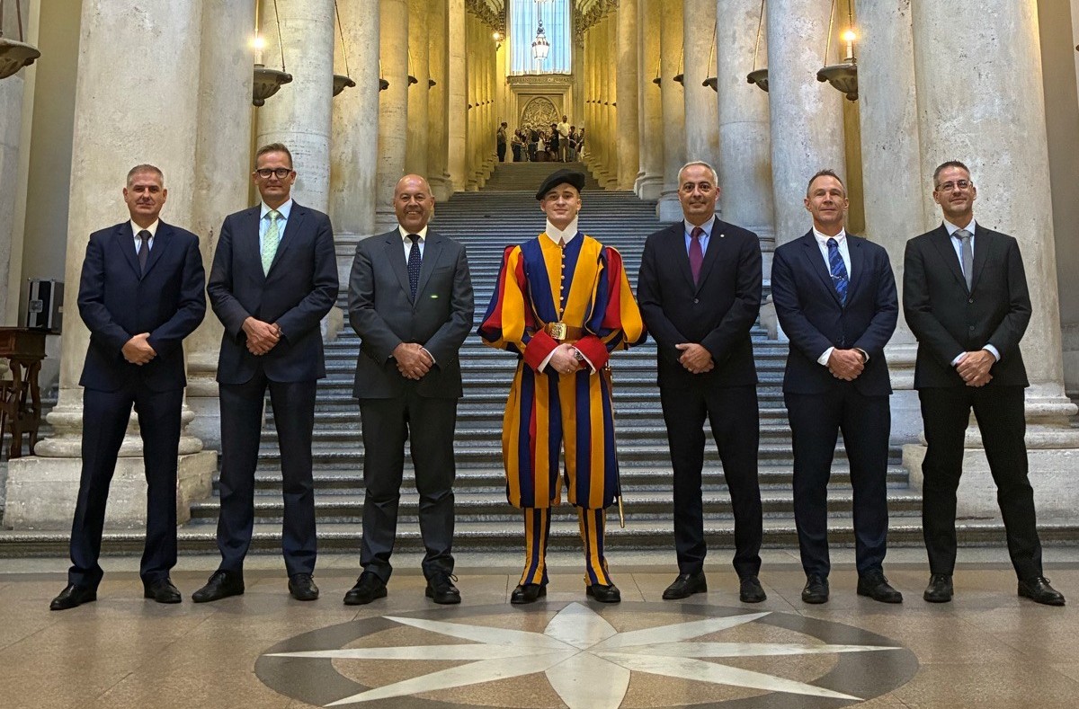 Ticino-Vaticano, dieci anni di collaborazione tra Polizia cantonale e Guardia Svizzera Pontificia