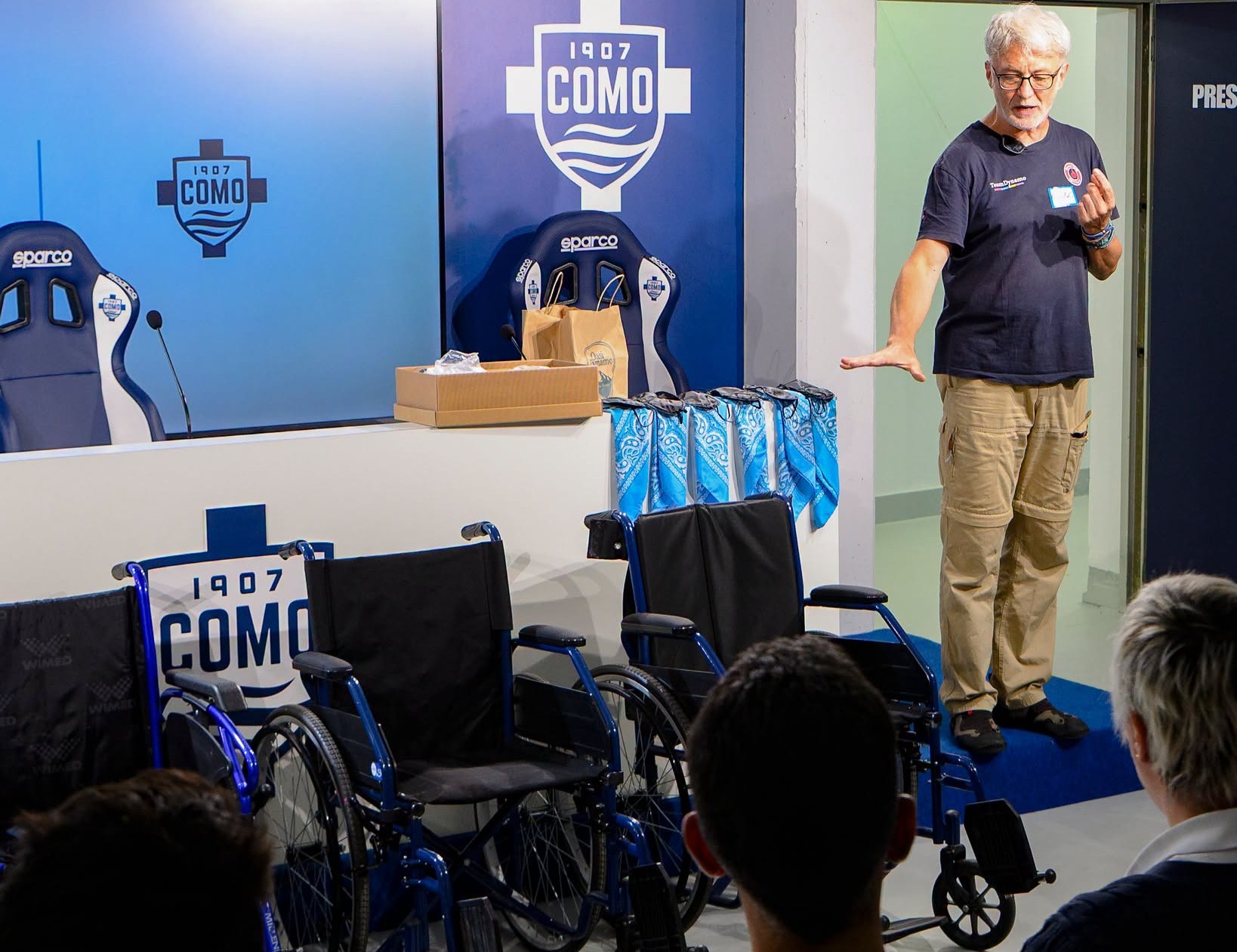 Corso per i volontari per l’accessibilità: lo stadio Sinigaglia sempre più inclusivo