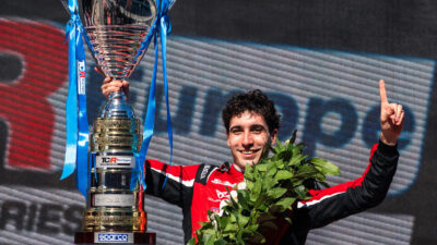 Il pilota comasco Marco Butti è campione europeo del Tcr