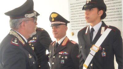 Il comandante della legione carabinieri Lombardia in visita a Como