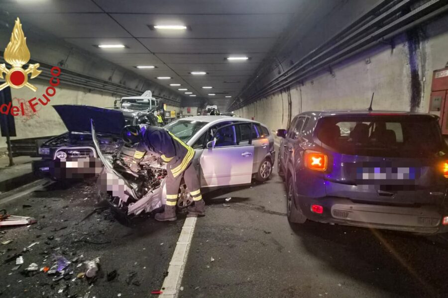 Incidente galleria Cernobbio